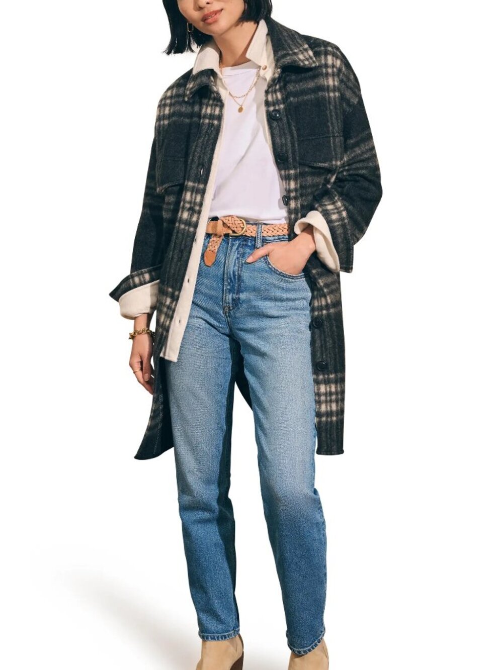 Faherty Cornwall Shirt Jacket - Size XS